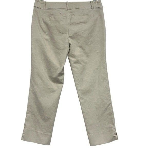 LOFT Womens Petite Marisa Light Khaki Pants Size 6P - Picture 3 of 5
